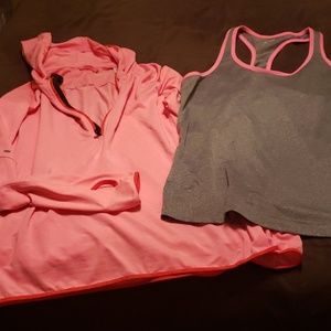 Jacket tank top set